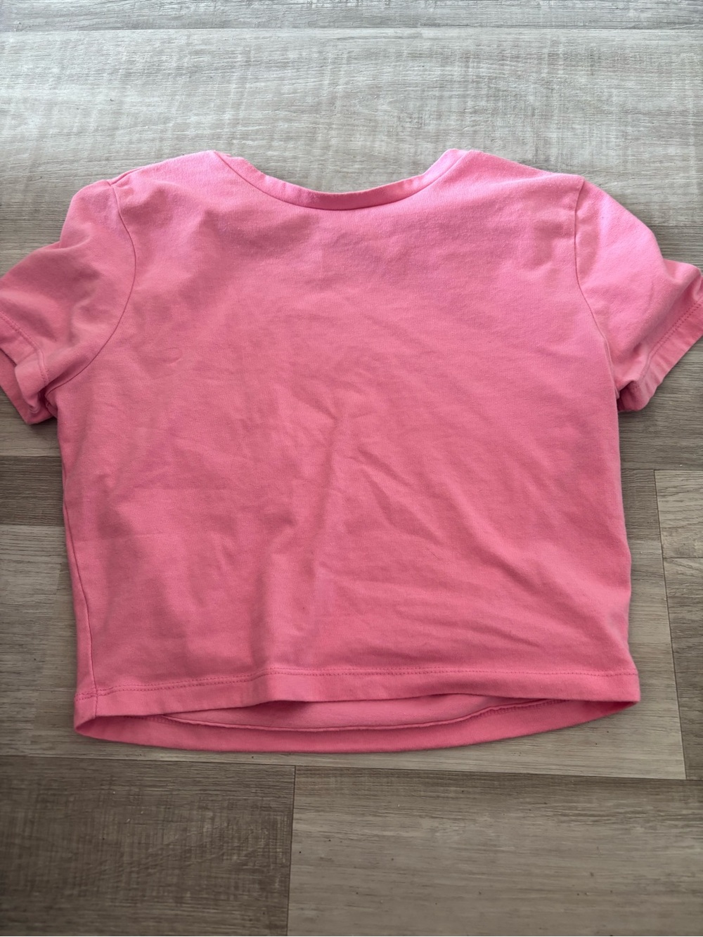 wild fable Pink Short Sleeve Crop Tee